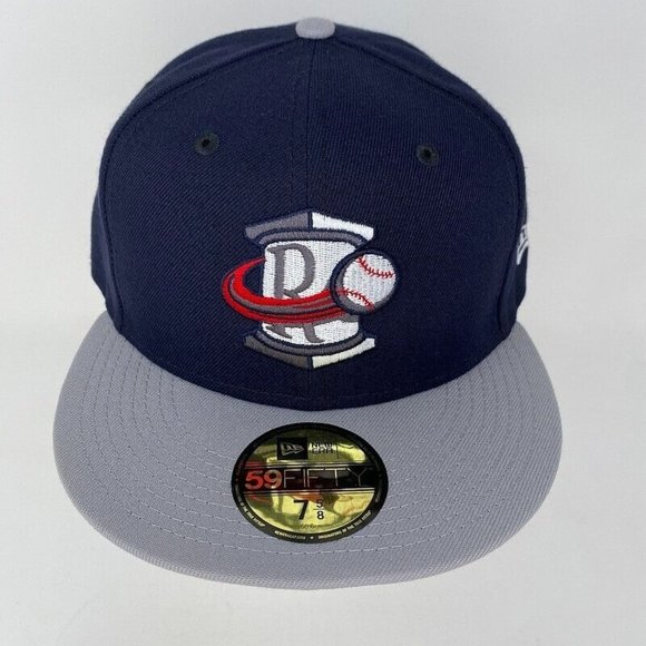 Rome Braves Atlanta Hat Fitted 7 5/8 Road MILB Minor League Baseball MLB Men - Picture 1 of 7
